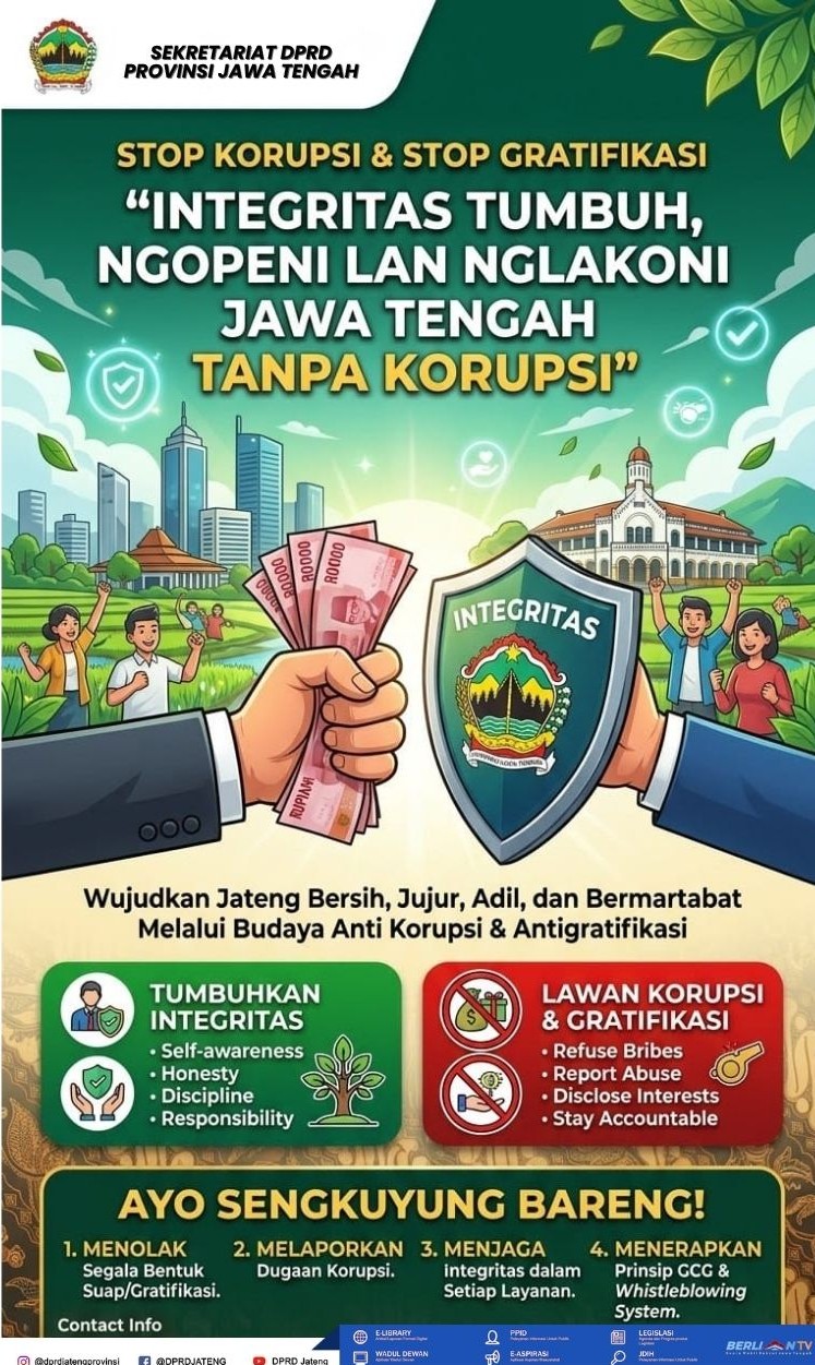 Waspada Penipuan Atas Nama Anggota DPRD Prov Jateng